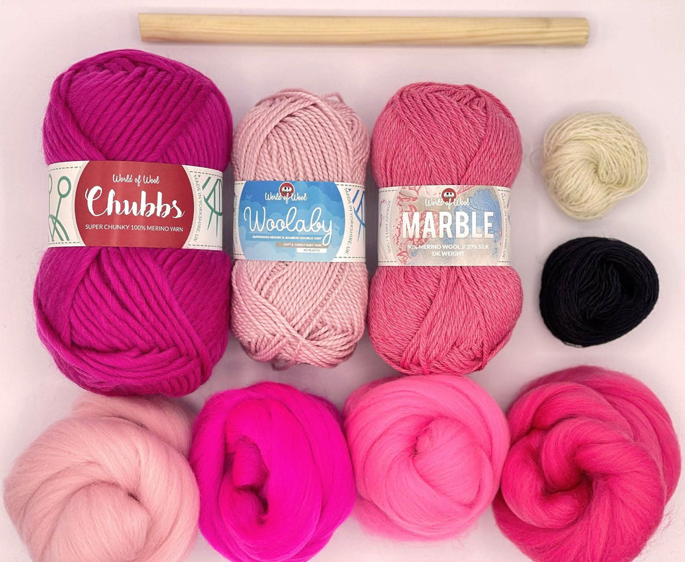 Pink Pick'N'Mix Weaver's Collection Mixed Bags WoWkit