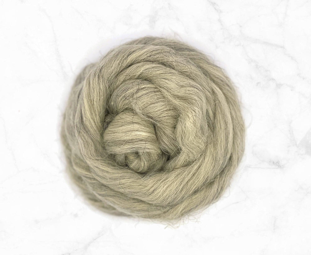 Light Grey Faroe Island Top Natural Wool Top WoW