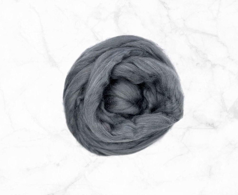 Poppy Seed Tussah Silk Top Speciality Fibres WoW