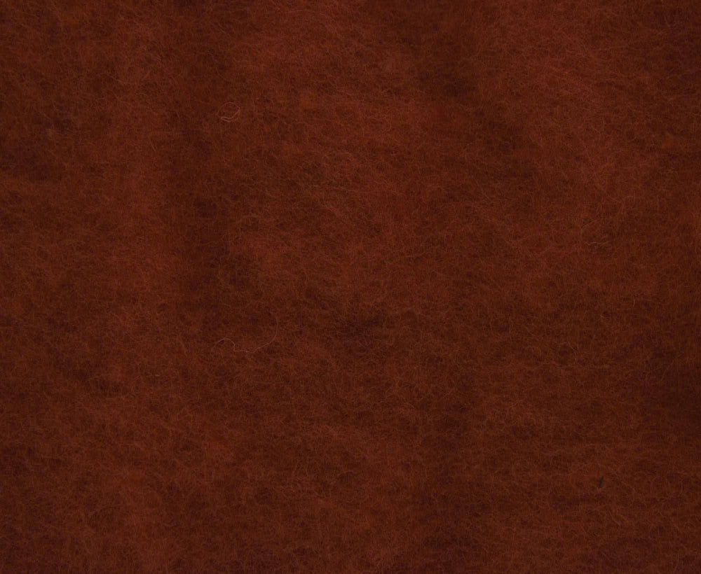 Carded Perendale Batt Rust Carded Wool Batts WoW
