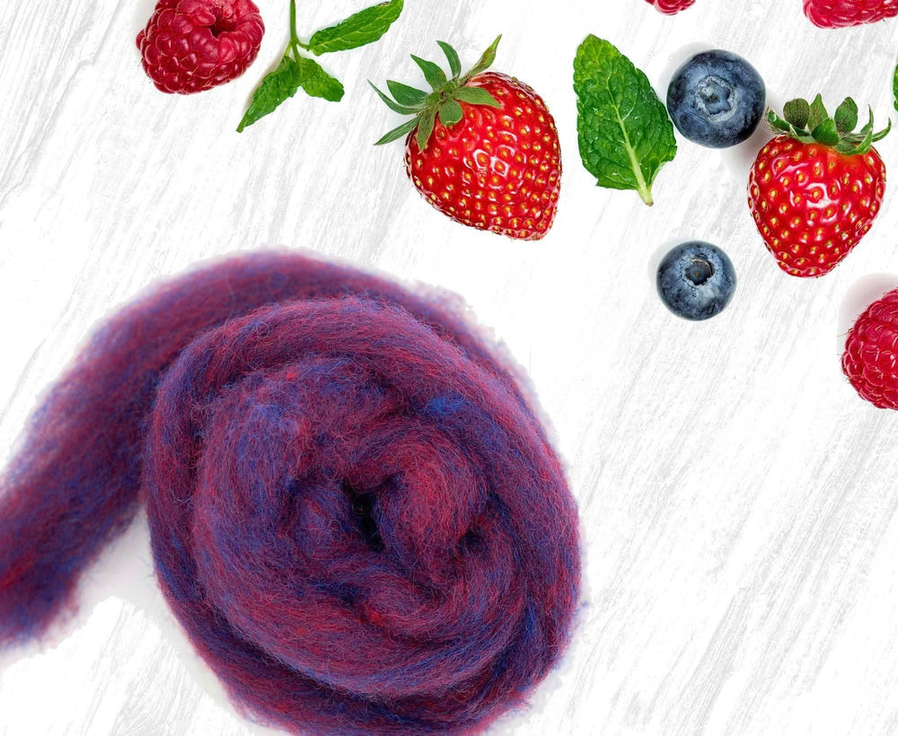 Forest Fruits Carded Wool WoW