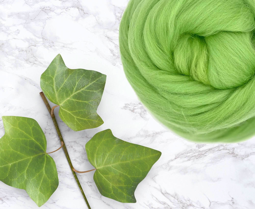 Merino Leaf Dyed Wool WoW
