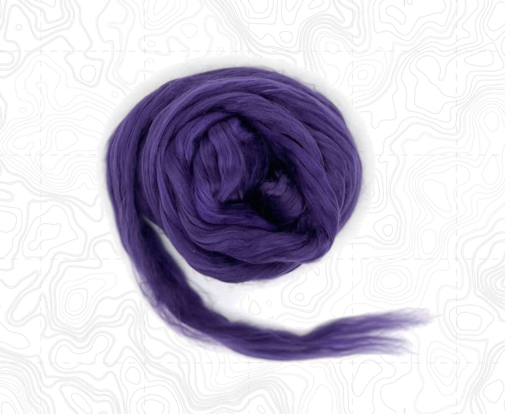 Doha Purple A Grade Mulberry Silk Top Speciality Fibres WoW