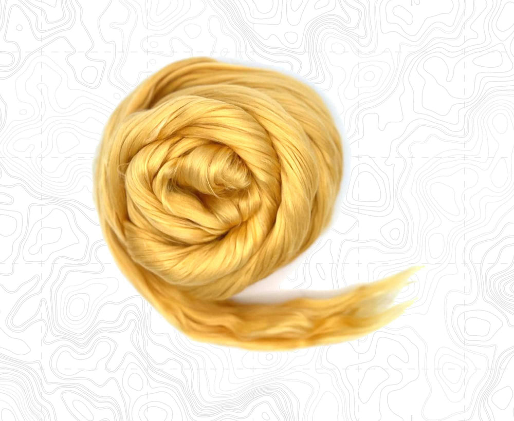 Singapore Yellow A Grade Mulberry Silk Top Speciality Fibres WoW