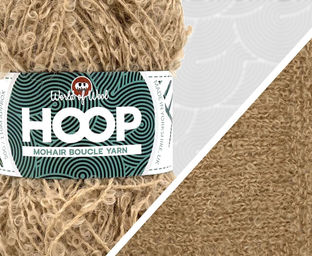 Caribou Mohair Hoop Boucle Yarn WoW