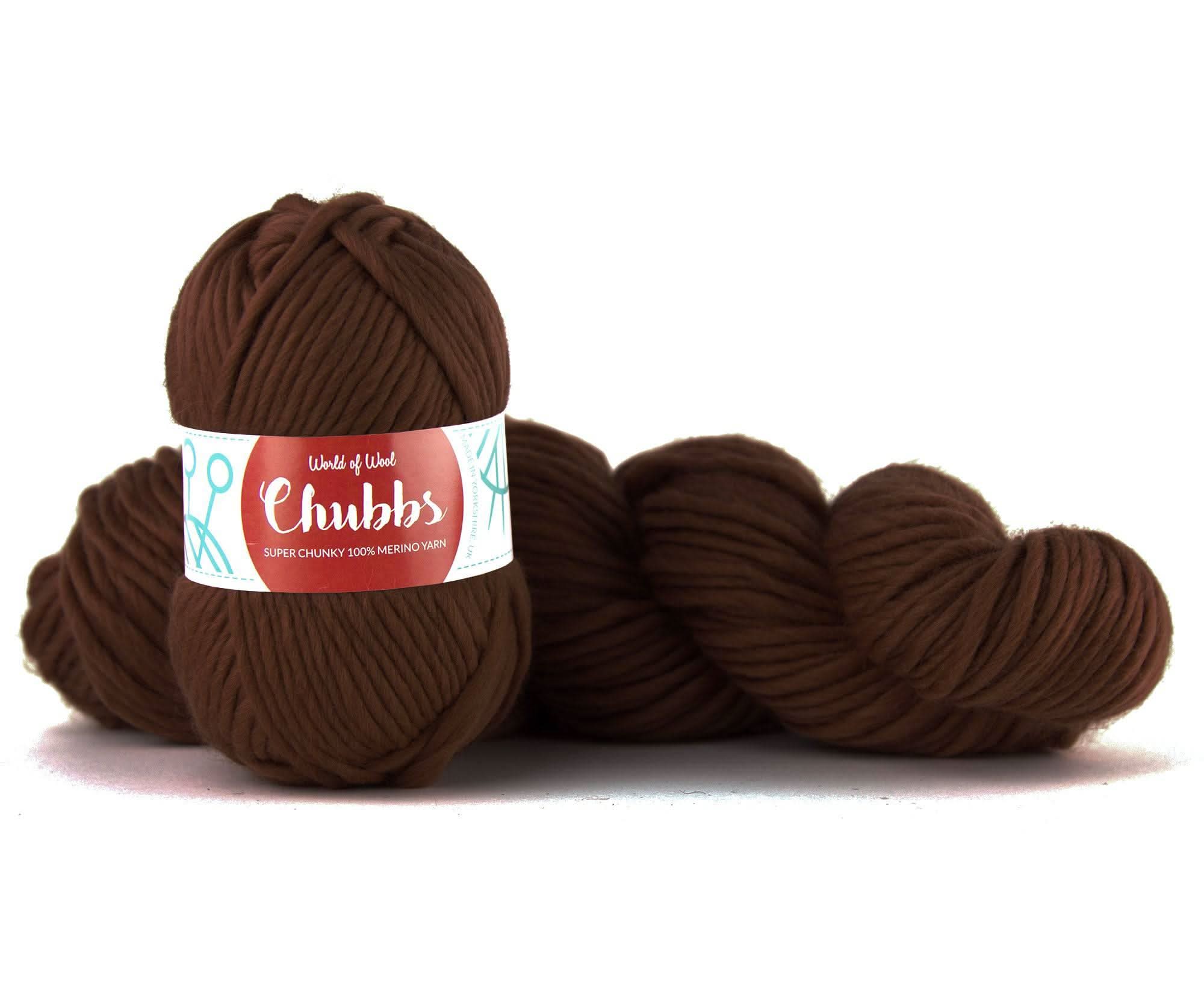 Hazelnut Merino Super Chunky Weight Yarn WoW