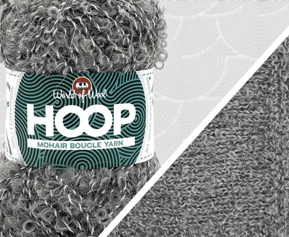 Koala Mohair Hoop Boucle Yarn WoW