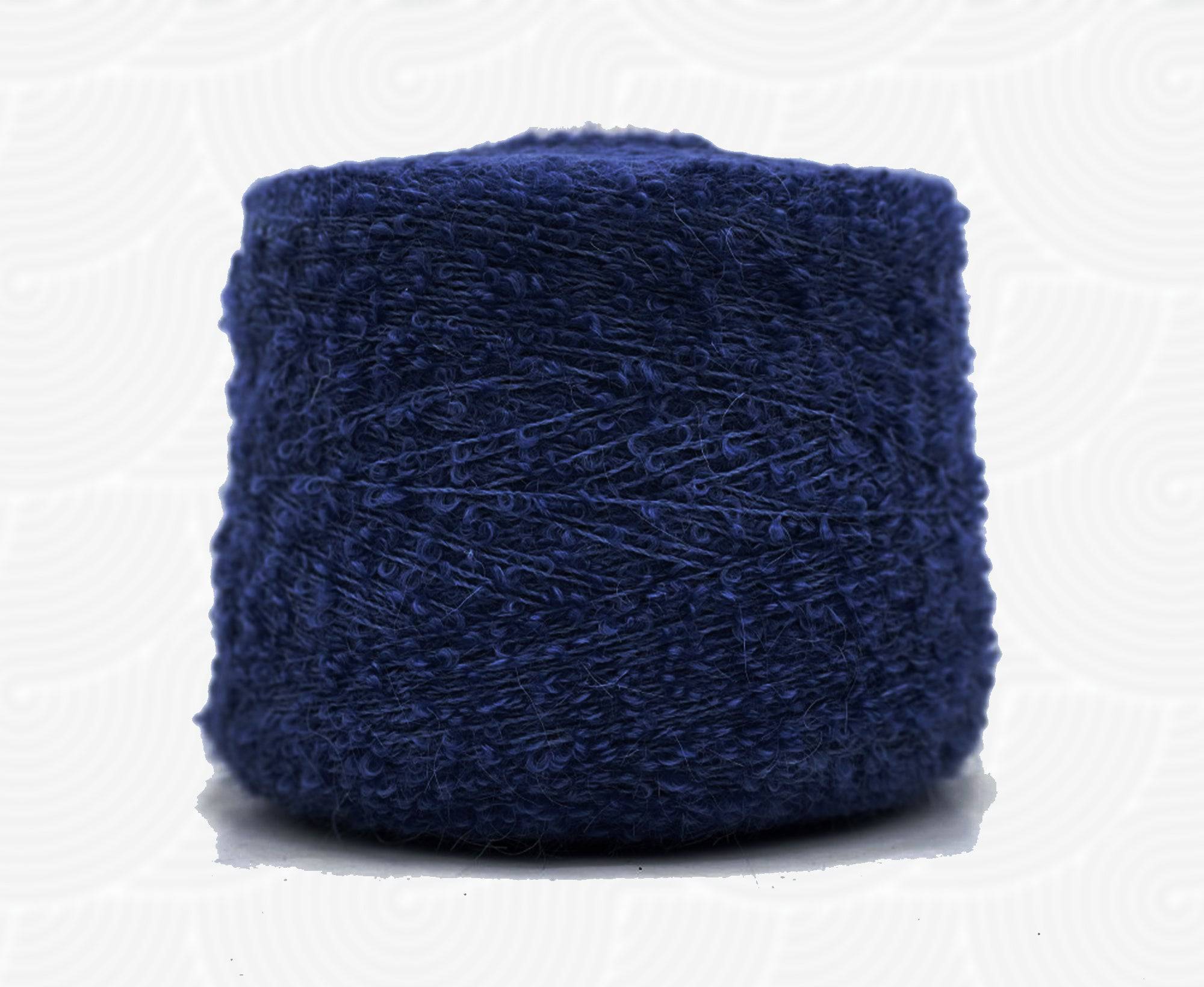 Macaw Mohair Hoop Boucle Cone - World of Wool