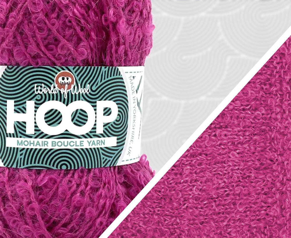 Seahorse Mohair Hoop Boucle Yarn WoW