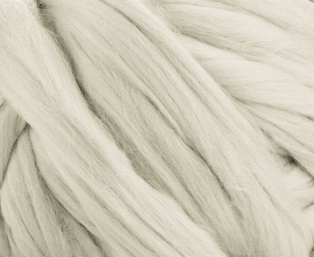 Superfine Natural White Merino Jumbo Yarn Yarn WoW