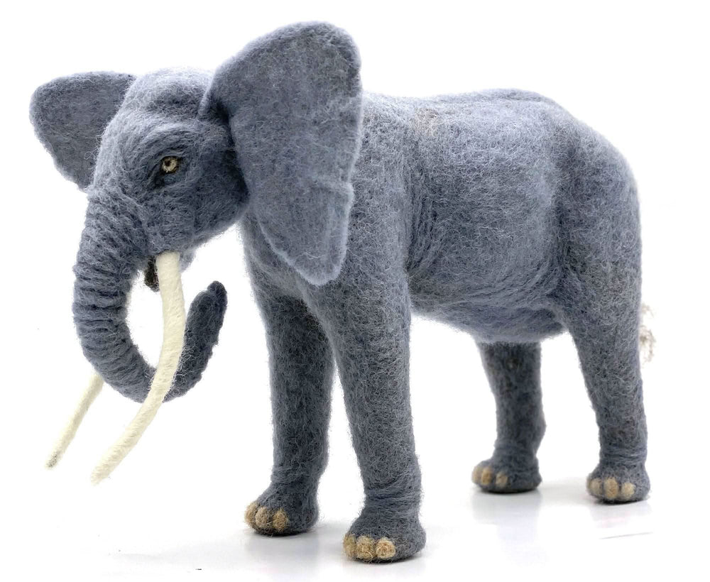 Elon The Elephant | Needle Felting Kit Felting Kits WoWkit