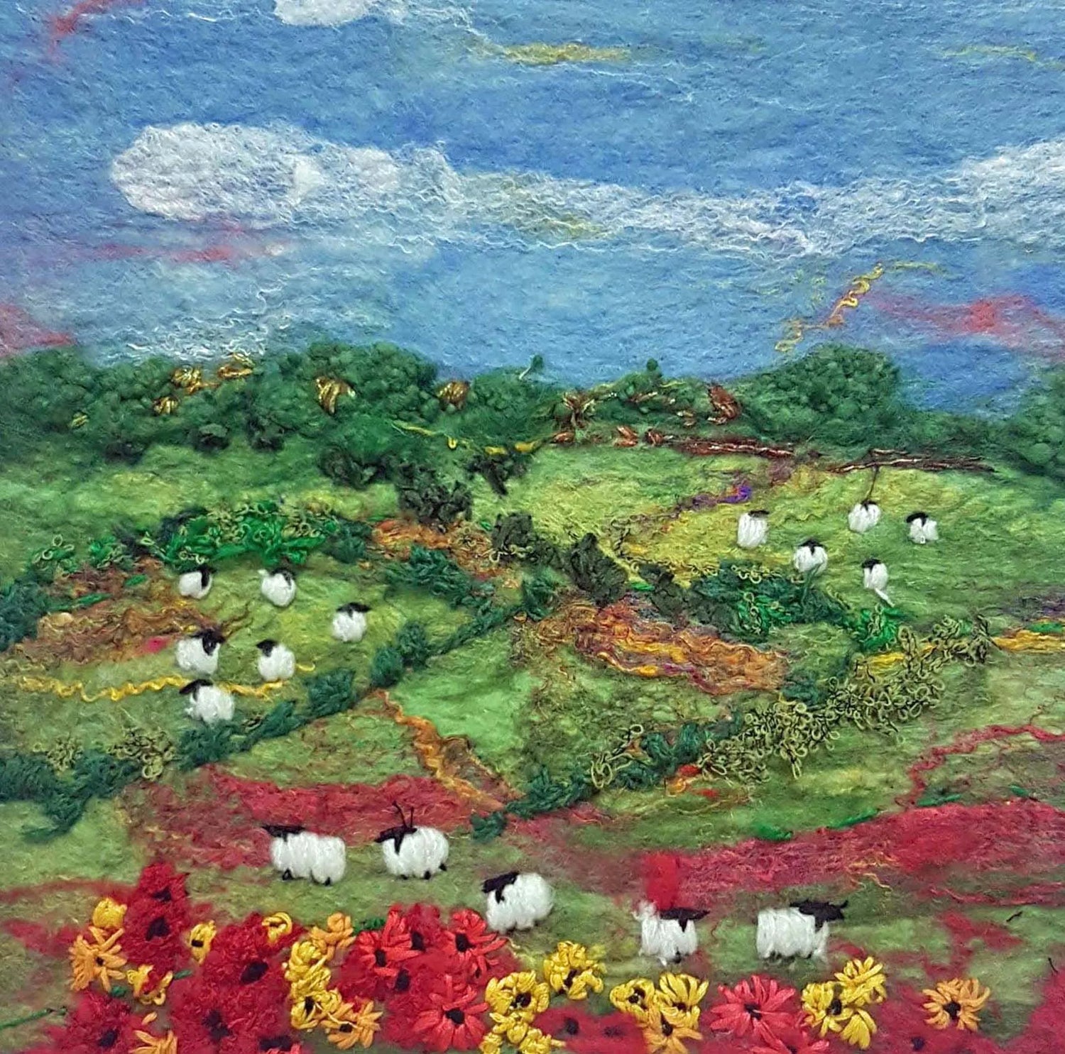 MAKER SPOTLIGHT: Colour in Felt by Janice Hutchinson.