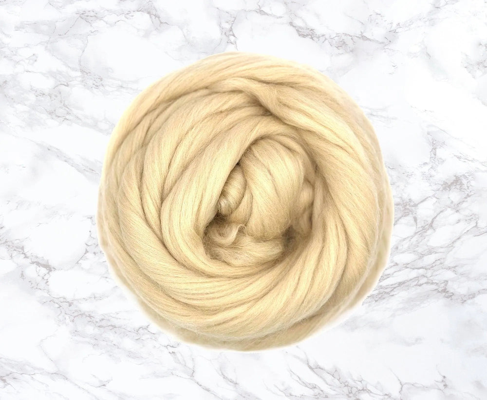 Merino Biscuit Dyed Wool WoW