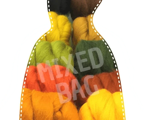 Pinkgreen Custom Bag World Of Wool