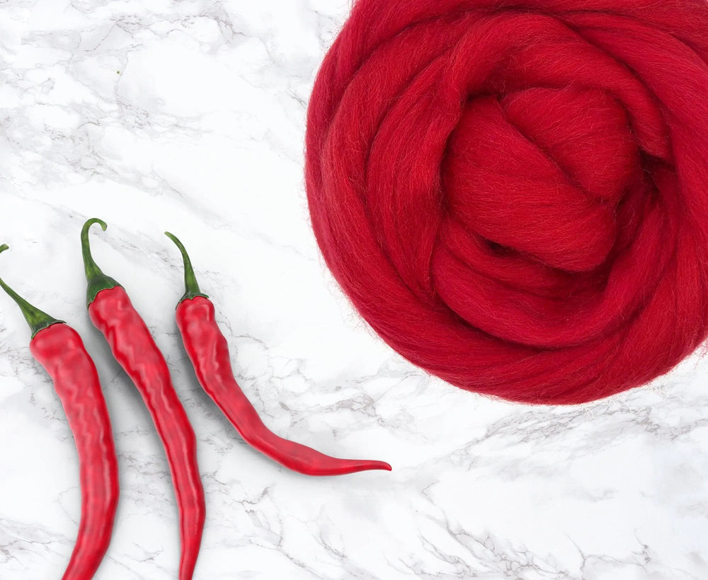 Merino Chilli Dyed Wool WoW
