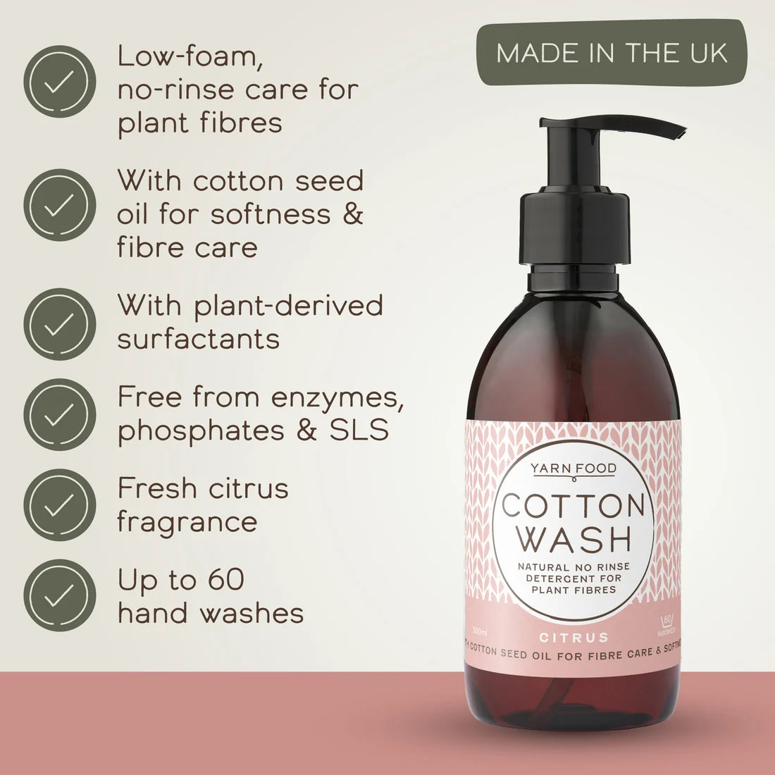 Cotton Wash by Yarn Food