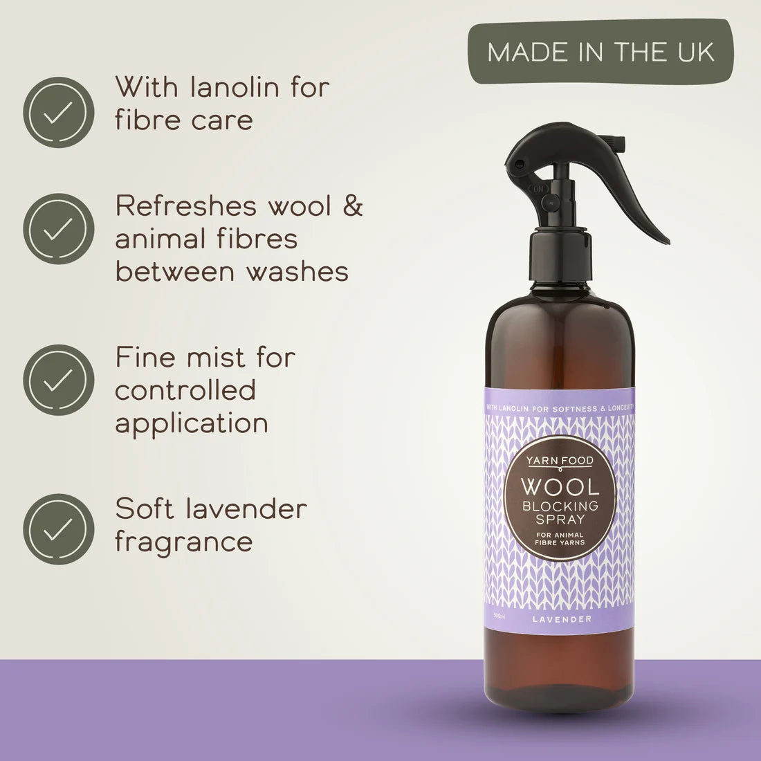 Wool Blocking & Refresher by Yarn Food