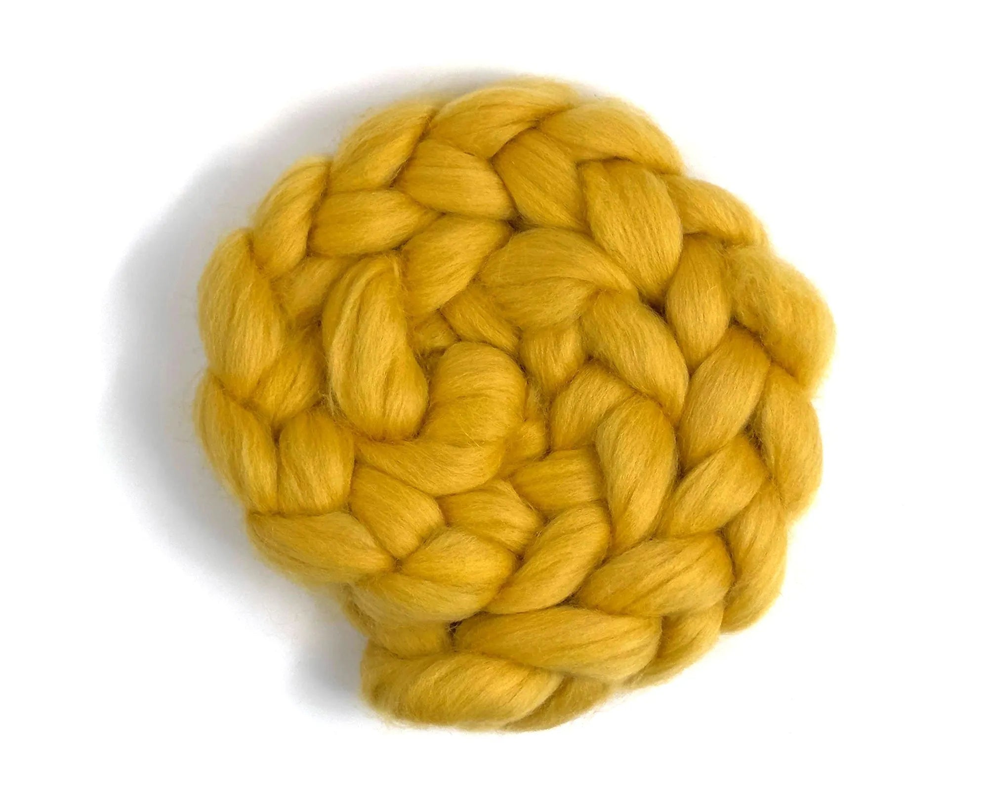 Blue Faced Leicester Corn Yellow Dyed Wool World Of Wool