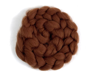 Blue Faced Leicester Chocolate Brown Dyed Wool World Of Wool