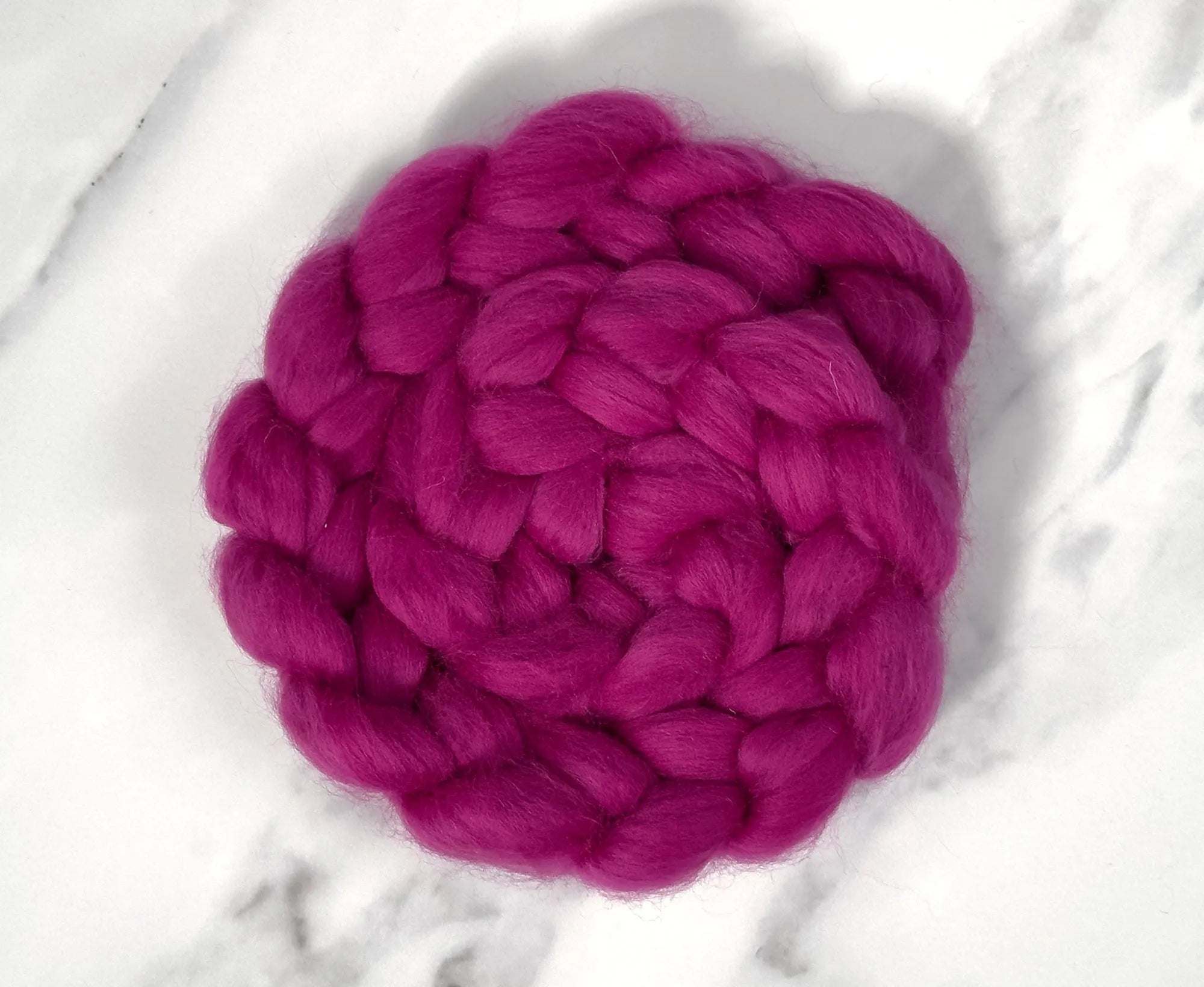 Blue Faced Leicester Fuchsia Purple Dyed Wool World Of Wool
