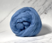 Blue Faced Leicester Cornflower Blue Dyed Wool World Of Wool