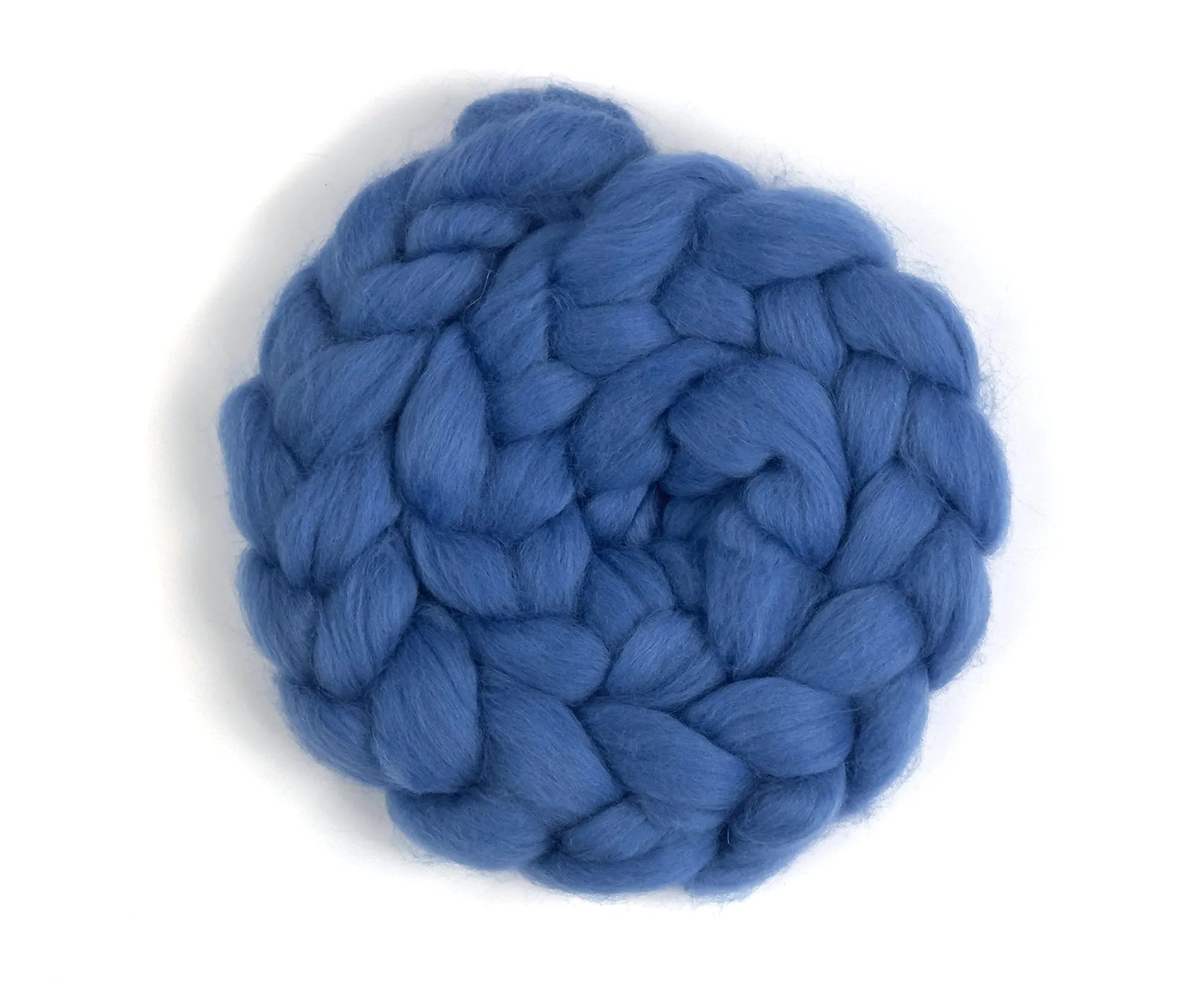 Blue Faced Leicester Cornflower Blue Dyed Wool World Of Wool