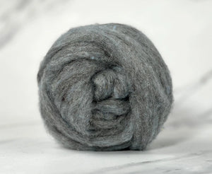 Scottish Loch Blue British Sliver Carded Wool World Of Wool
