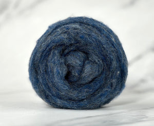 Bluebell Wood Blue British Sliver Carded Wool World Of Wool