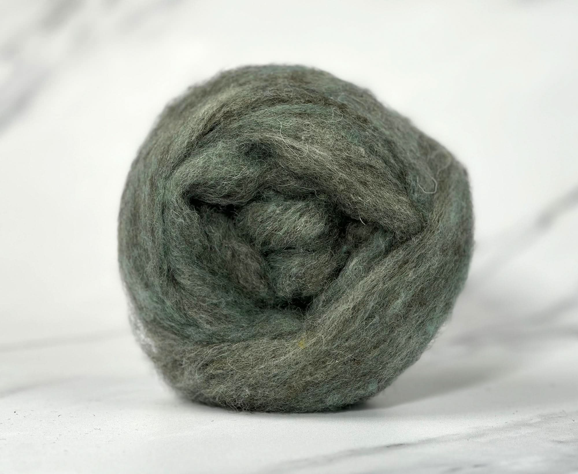 Cornish Sea Blue British Sliver Carded Wool World Of Wool