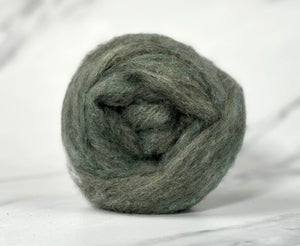 Cornish Sea Blue British Sliver Carded Wool World Of Wool
