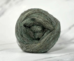 Cornish Sea Blue British Sliver Carded Wool World Of Wool