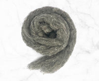 Carded Grey Herdwick Sliver.