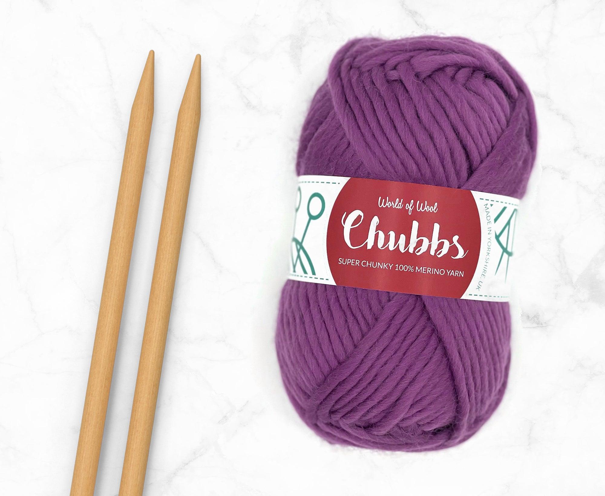 Pomegranate Merino Super Chunky Weight Yarn WoW