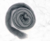 Carded Corriedale Sliver Ash Carded Wool WoW