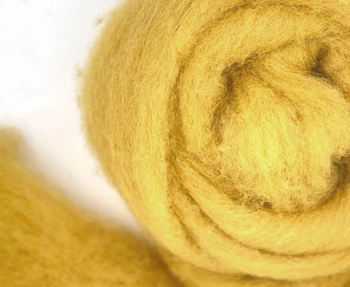 Wool Ger Ginger Pup Felting Wool Carded Wool WoW