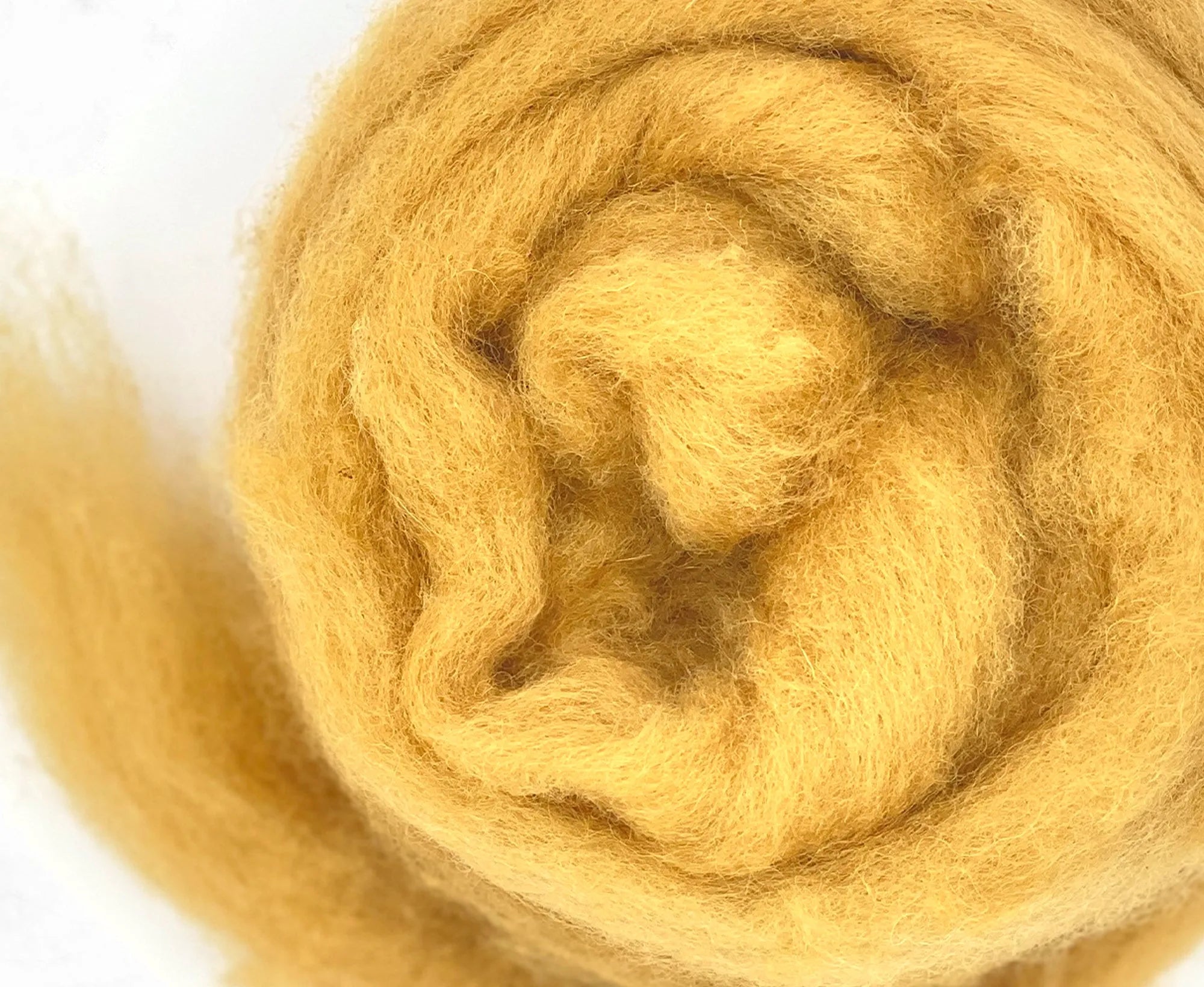 Golden Hound Felting Wool.