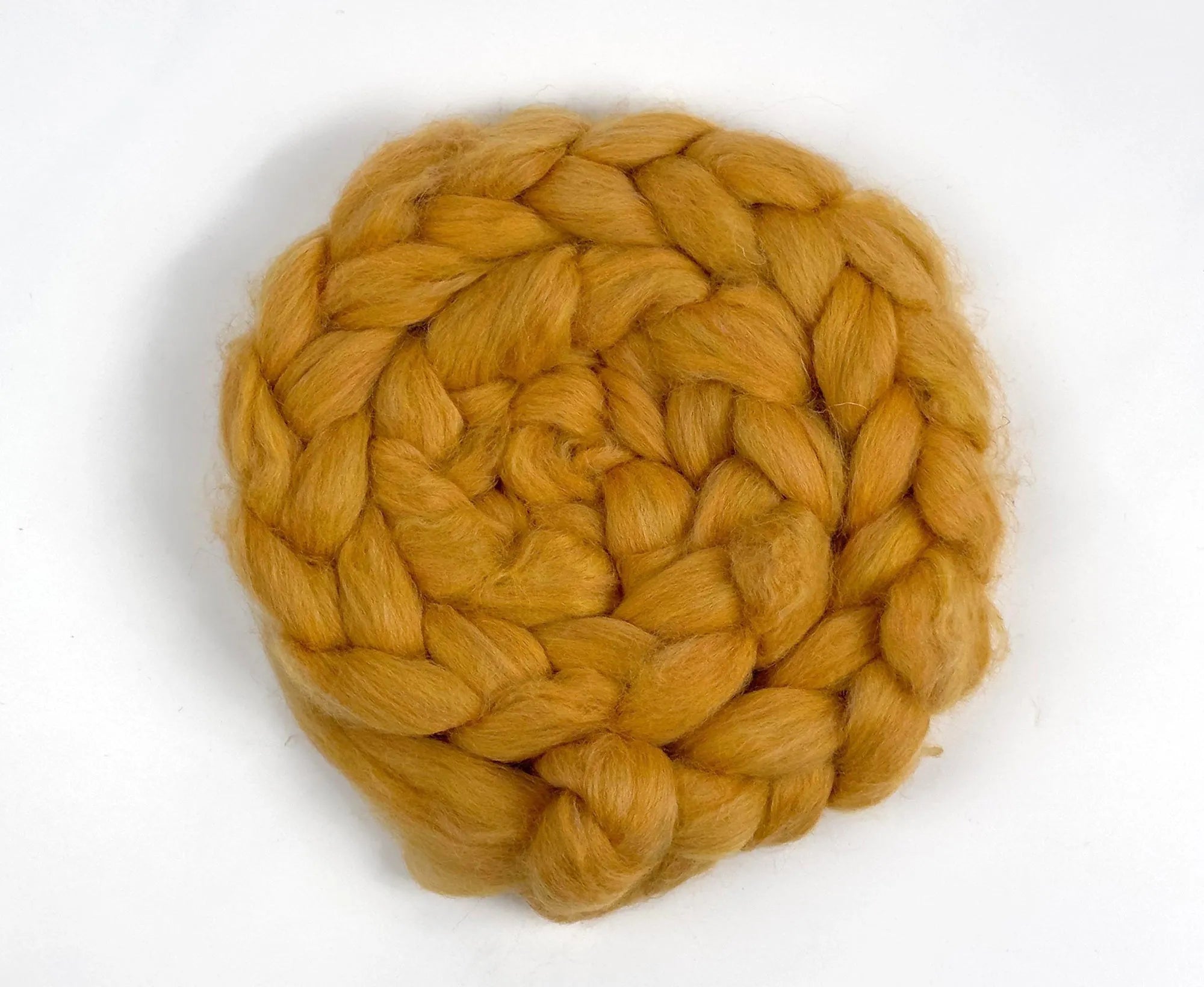 Speckle Marmalade Orange Dyed Wool WoW