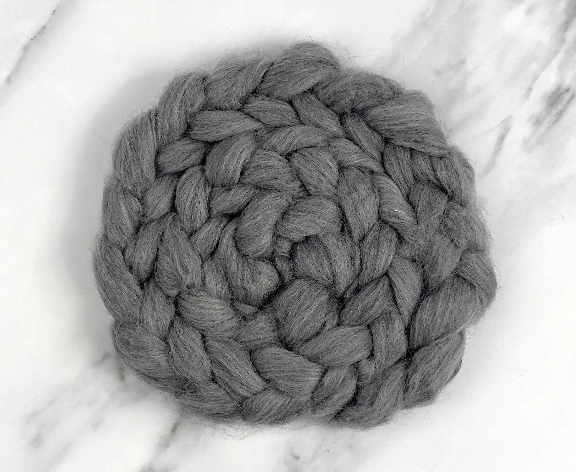 Speckle Anchor Grey Dyed Wool WoW