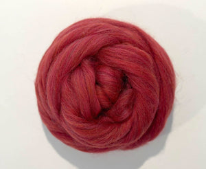 Speckle Chili Red Dyed Wool WoW