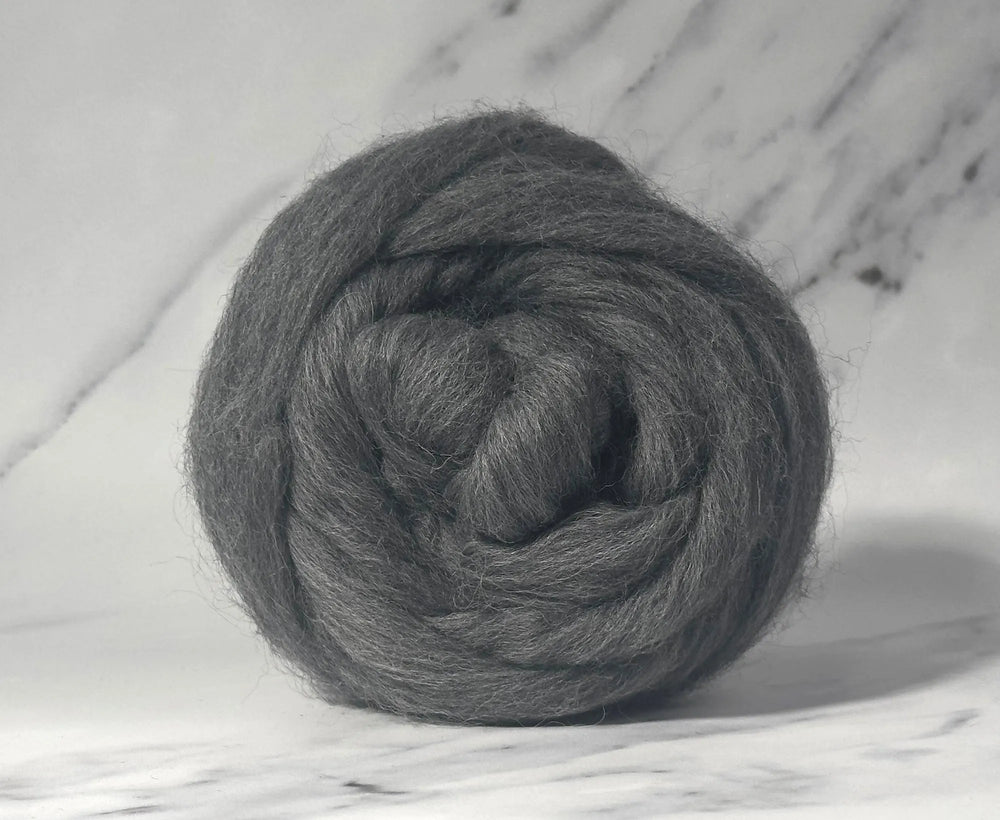 Speckle Fossil Grey Dyed Wool WoW