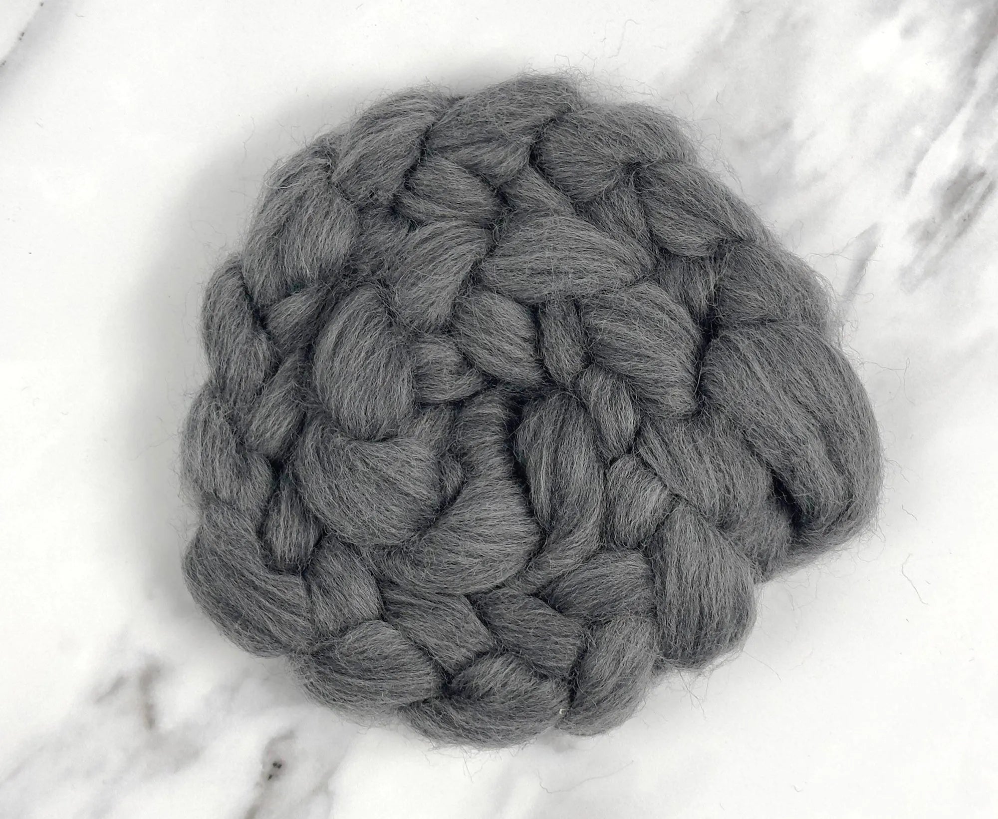 Speckle Fossil Grey Dyed Wool WoW
