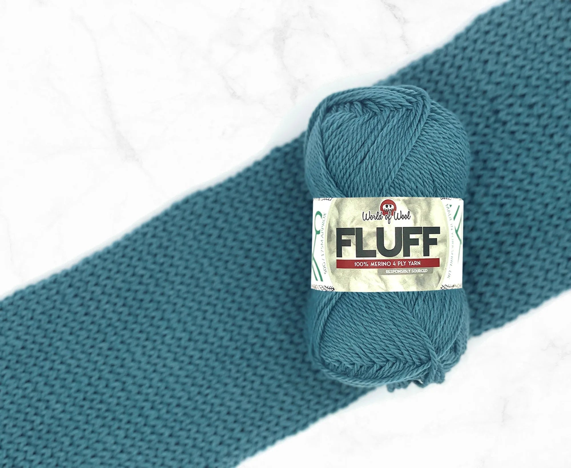 Bath Robe Fluff Merino 4 Ply Yarn.