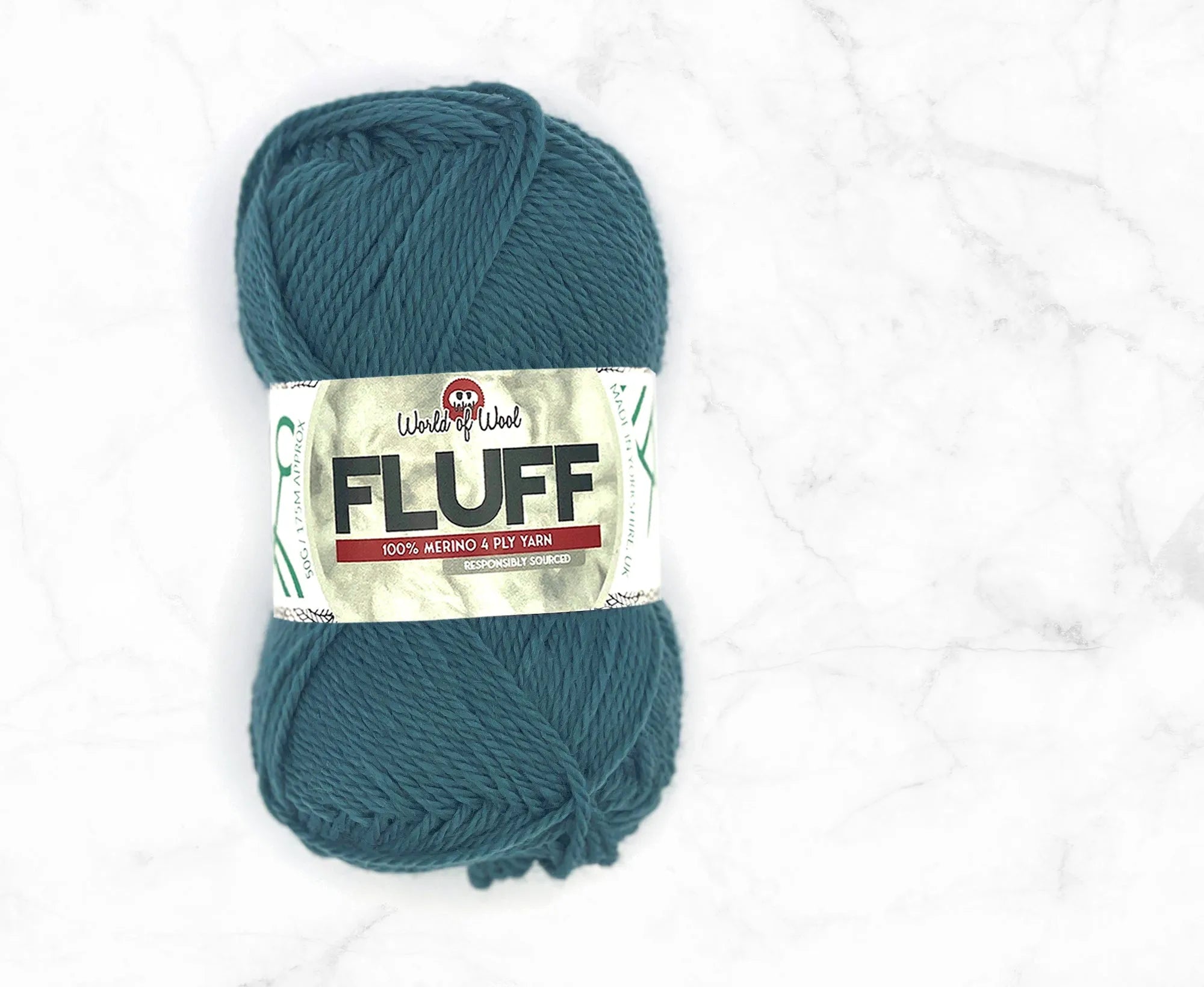 Bath Robe Fluff Merino 4 Ply Yarn.