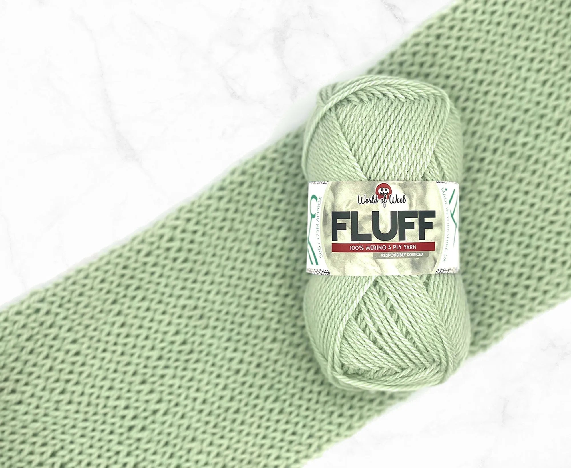 Cotton Candy Fluff Merino 4 Ply Yarn.