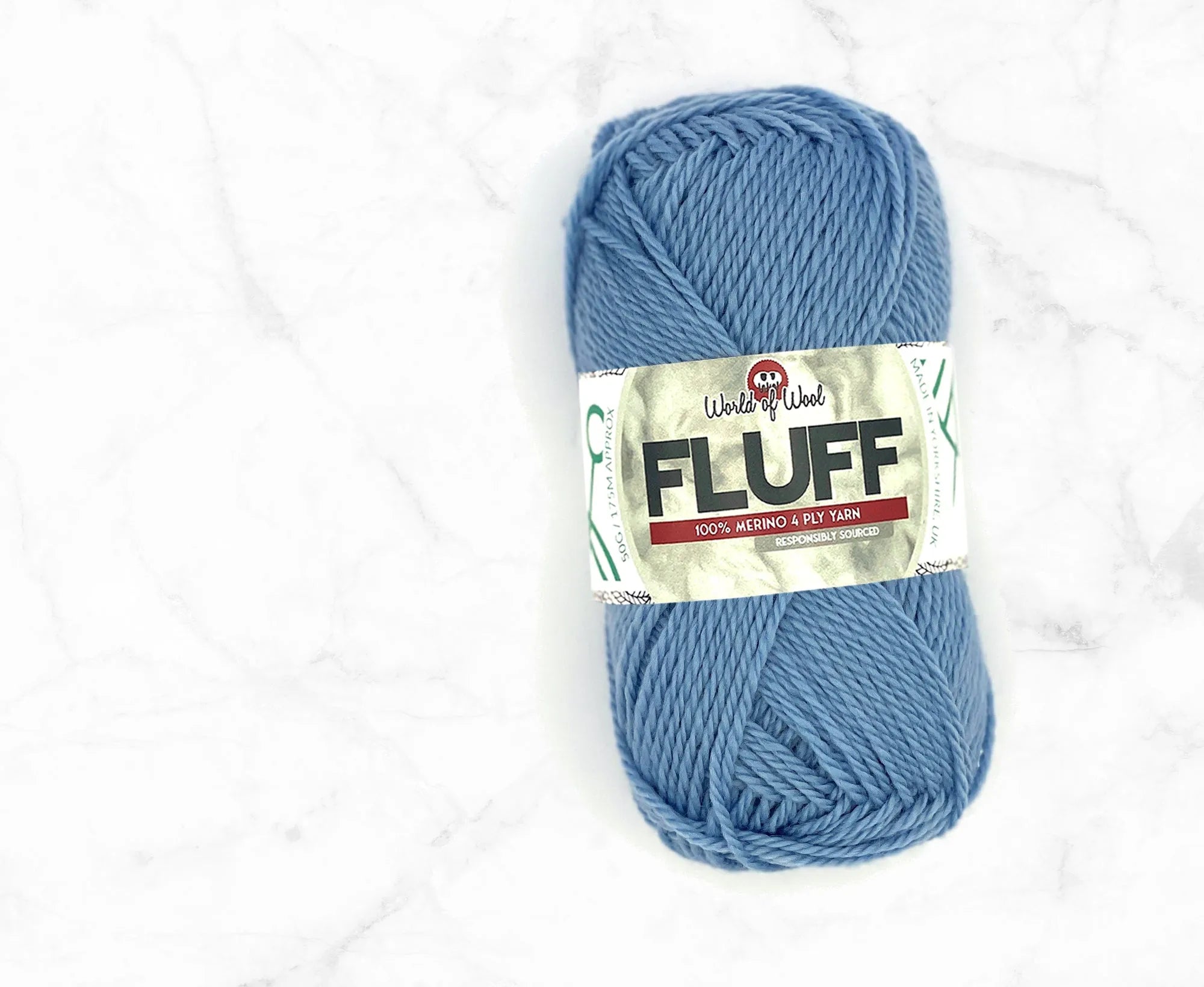 Bobble Hat Fluff Merino 4 Ply Yarn.