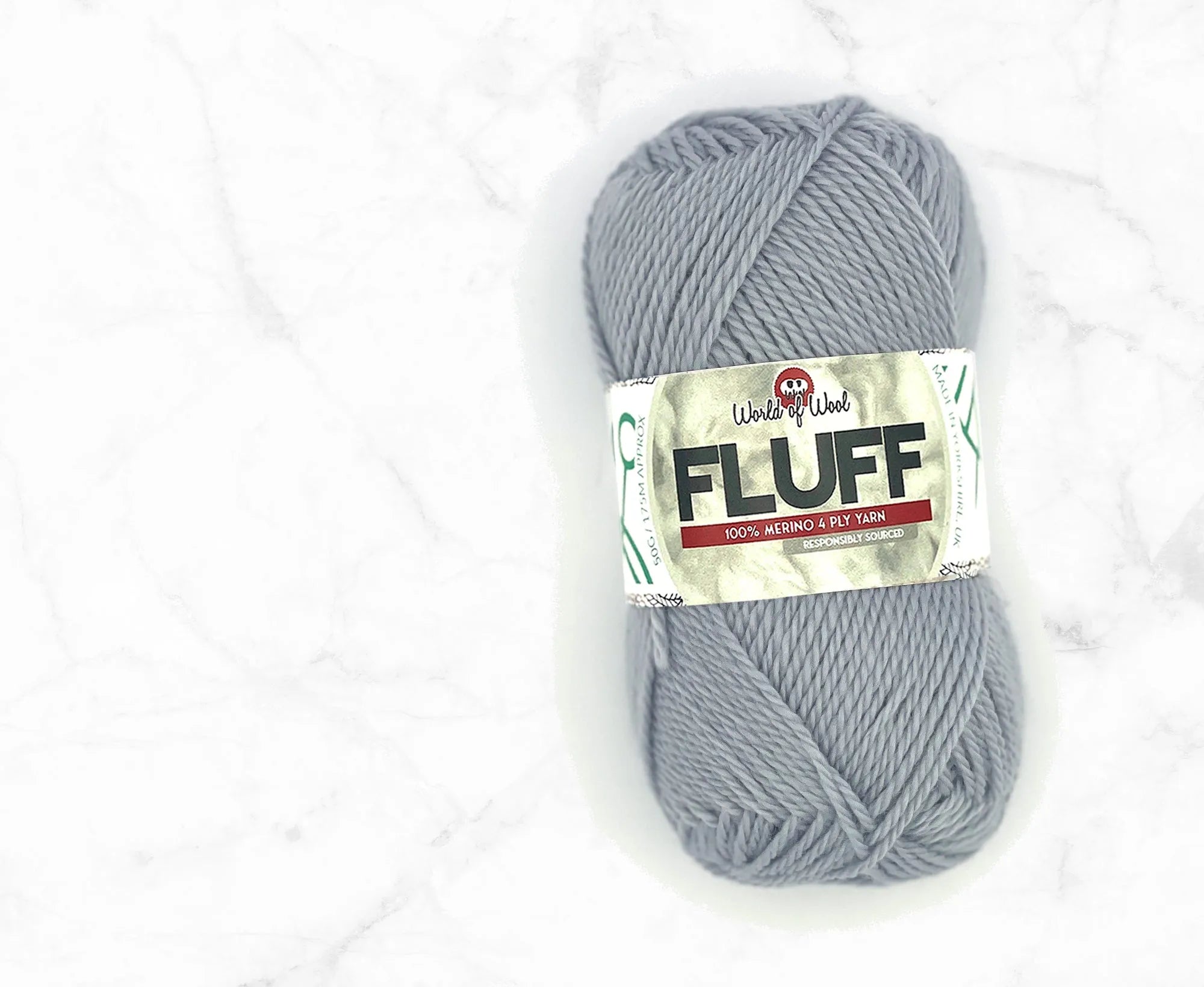 Cold Pillow Fluff Merino 4 Ply Yarn.