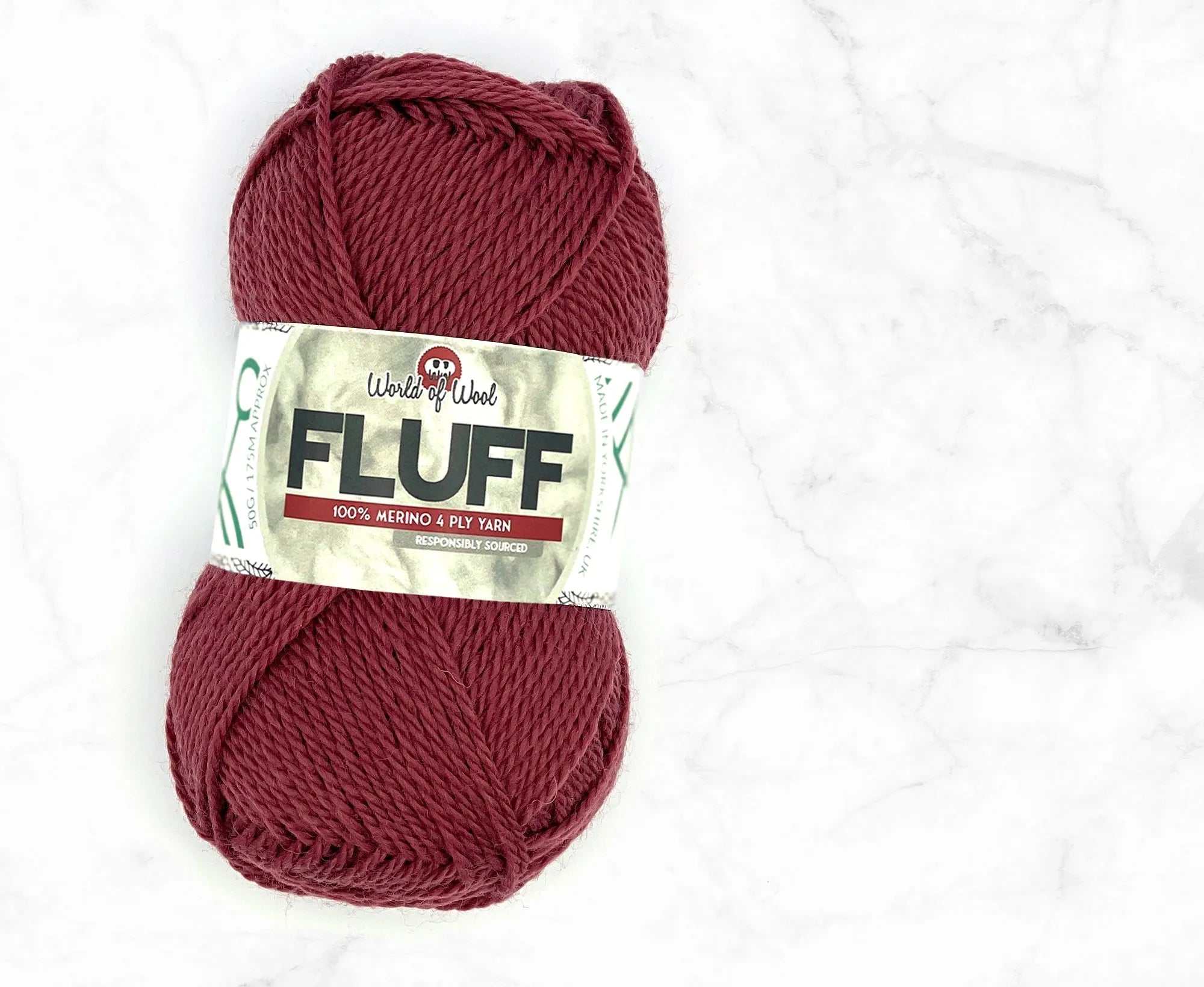 Powder Puff Fluff Merino 4 Ply Yarn.