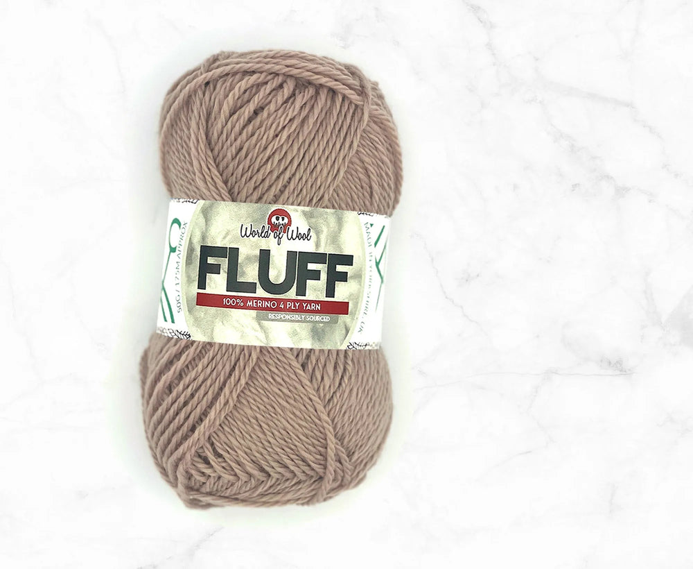 Velvet Mousse Fluff Merino 4 Ply Yarn