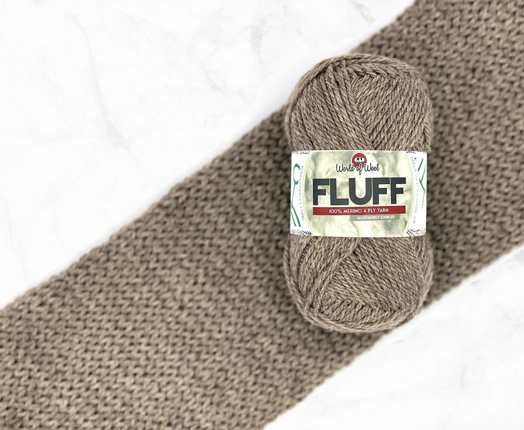 Chow Chow Fluff Merino 4 Ply Yarn.
