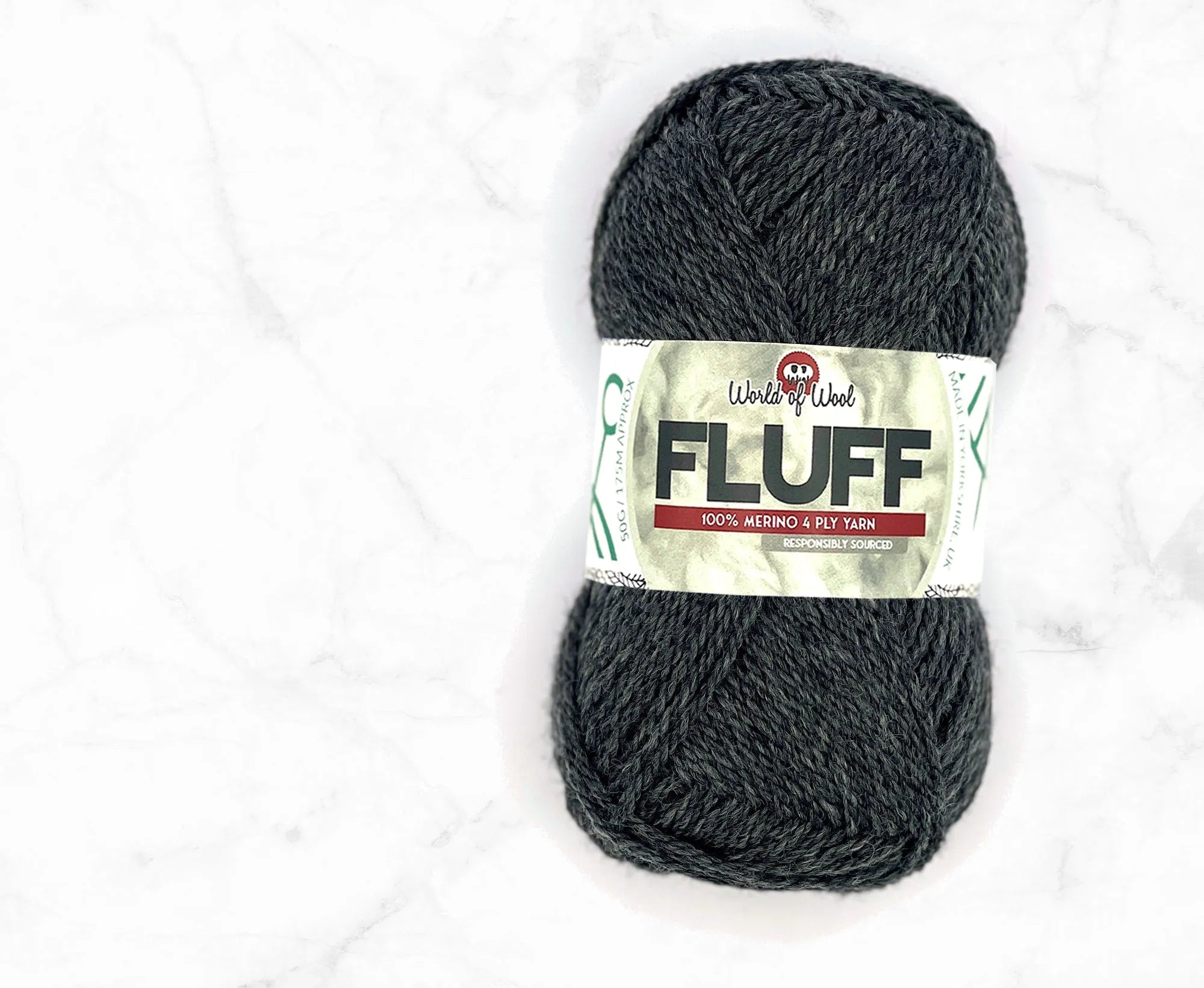 Shaggy Rug Fluff Merino 4 Ply Yarn.